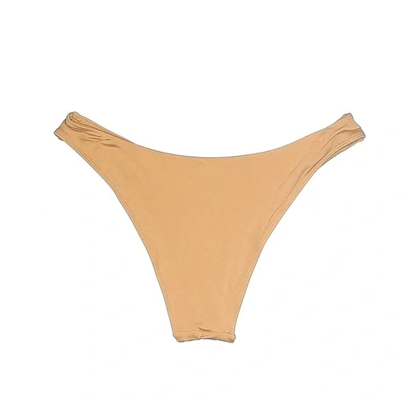 Monday Swimwear Tan Nude String Bikini Two Piece Set Size Medium